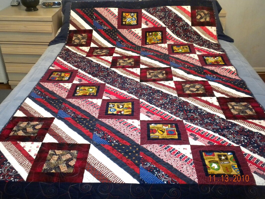 Wounded Warriors Quilt Project